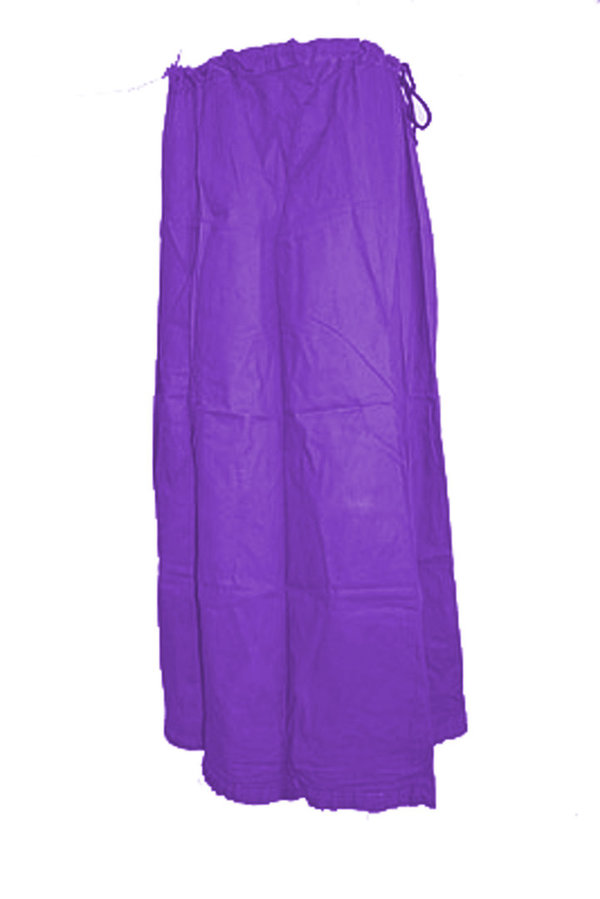 Unterrock für Sari in Farbe Lila