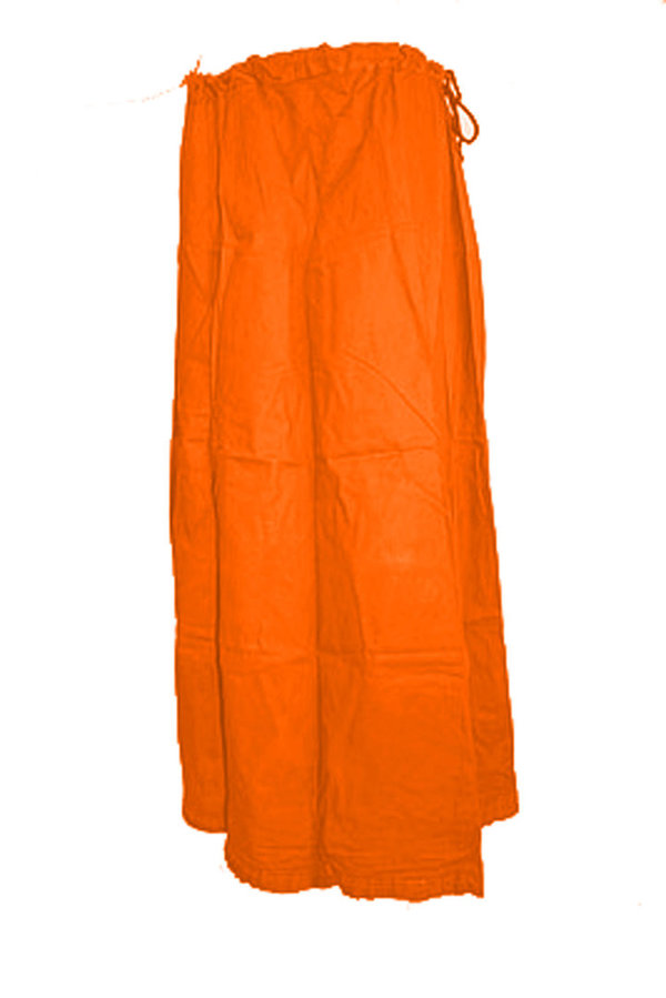 Unterrock für Sari in Farbe Orange