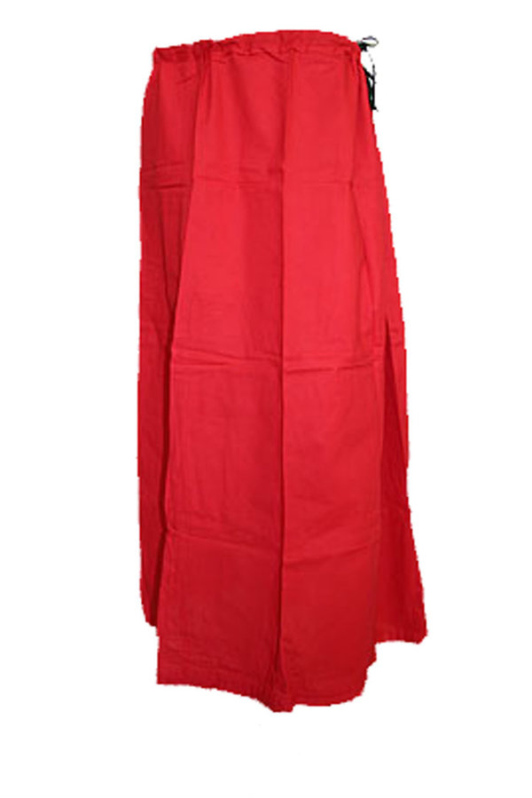Unterrock für Sari in Farbe Rot