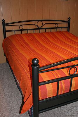 Trendofindia Orange Tagesdecke Bettüberwurf Bollywood TA0201